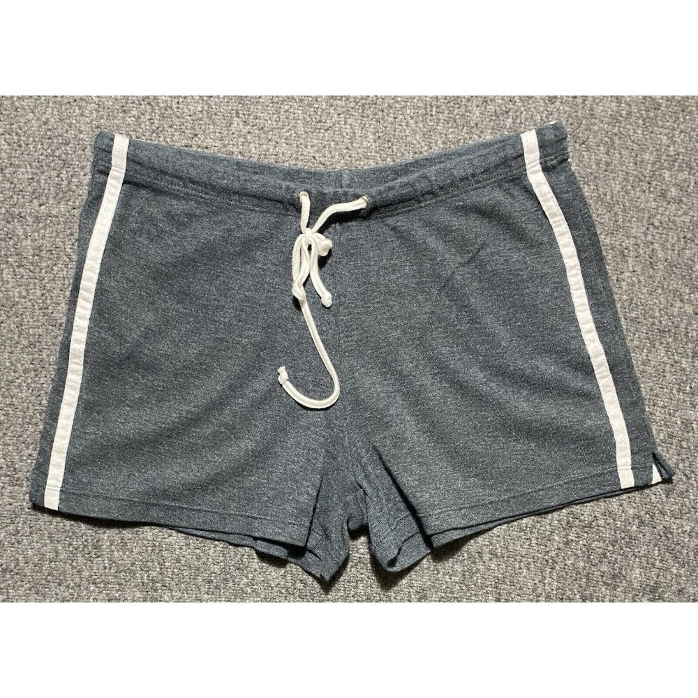 Attitude Clothing Women Drawstring Shorts Gray Size L